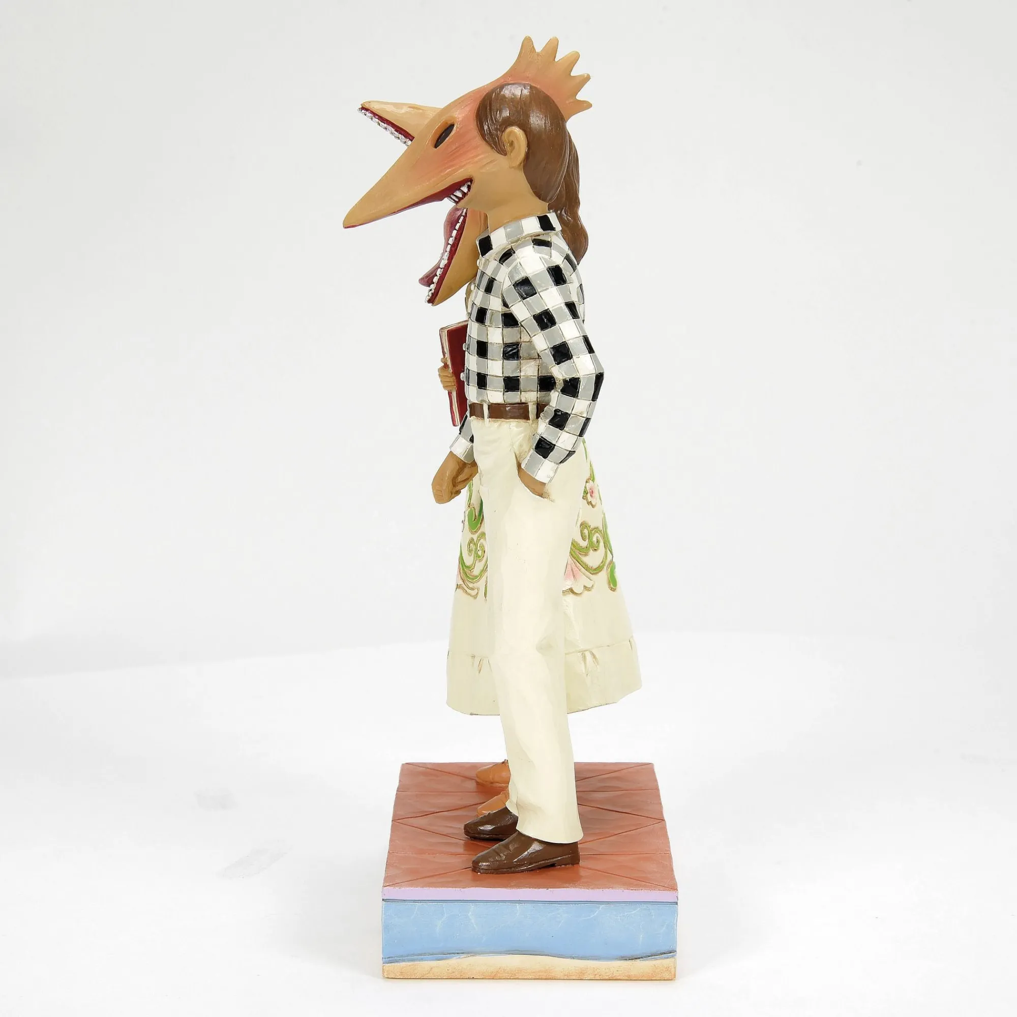 Enesco Gift Figurines | Adam & Barbara Scary Masks