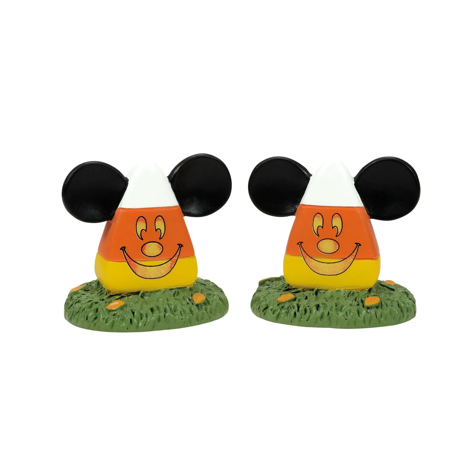 Department 56 Village Parts And Accessories | Candy Corn Topiaries S/2