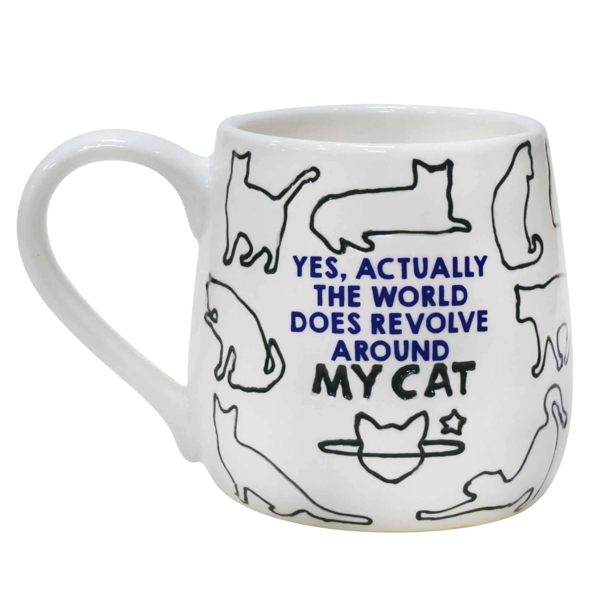 Enesco Gift Mugs | Drinkware | Cat Day Etched Mug