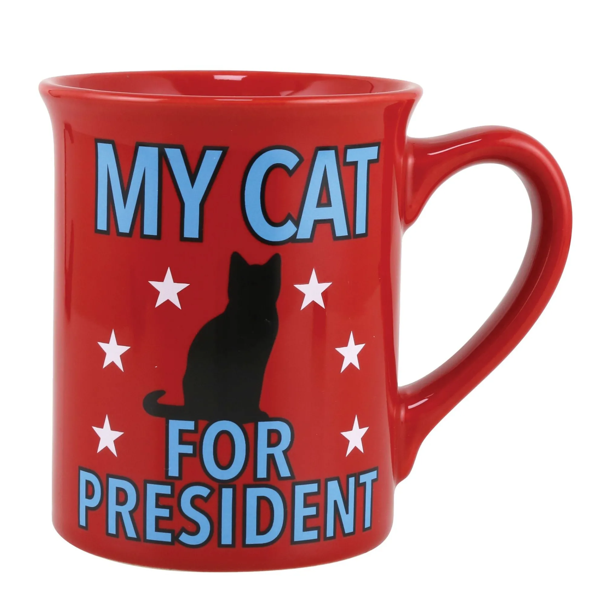 Enesco Gift Mugs | Drinkware | Cat for President Mug