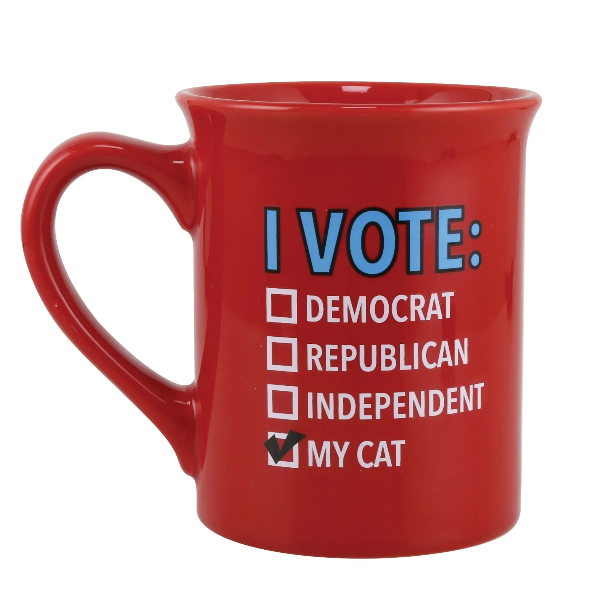 Enesco Gift Mugs | Drinkware | Cat for President Mug