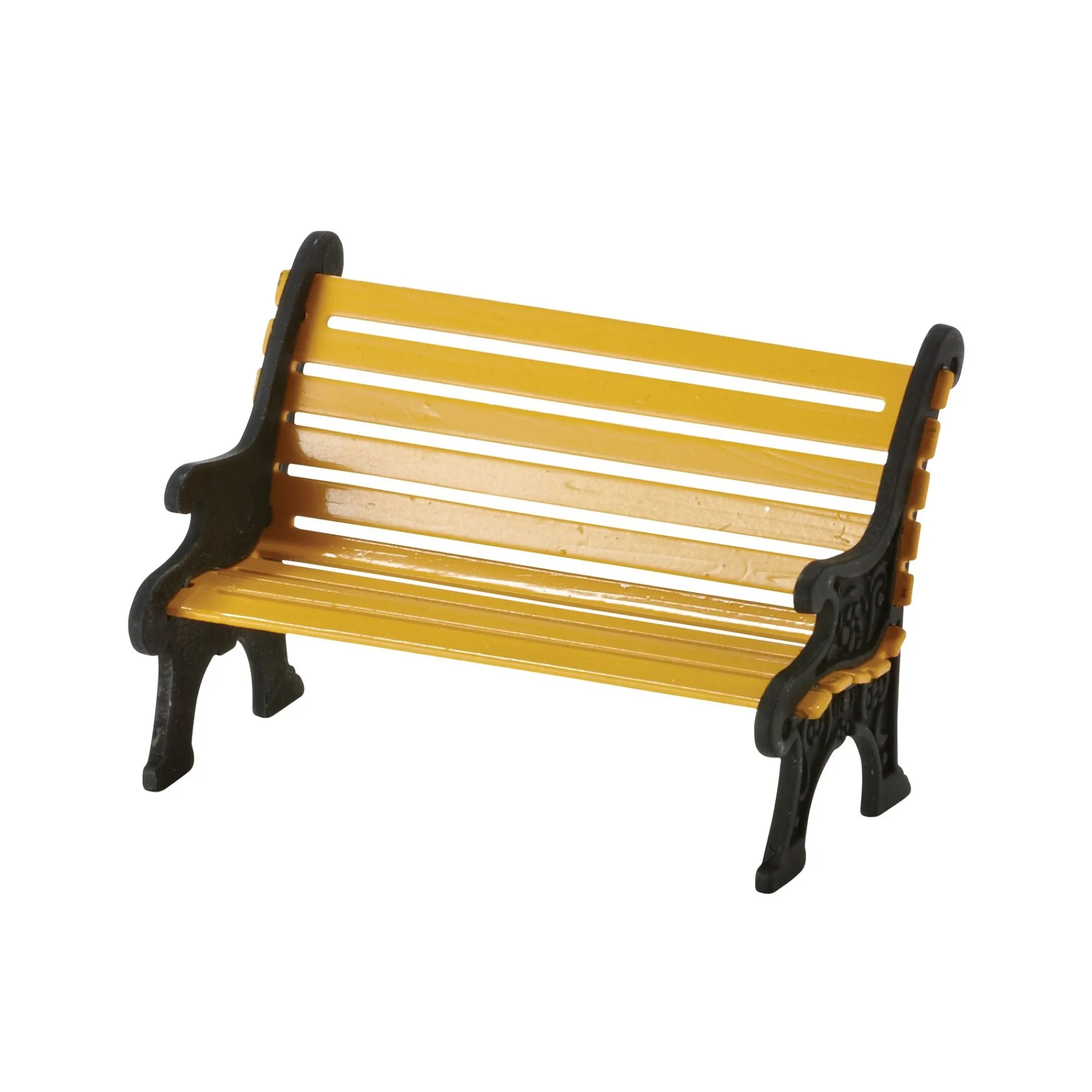 Department 56 Village Parts And Accessories | City Wrought Iron Park Bench