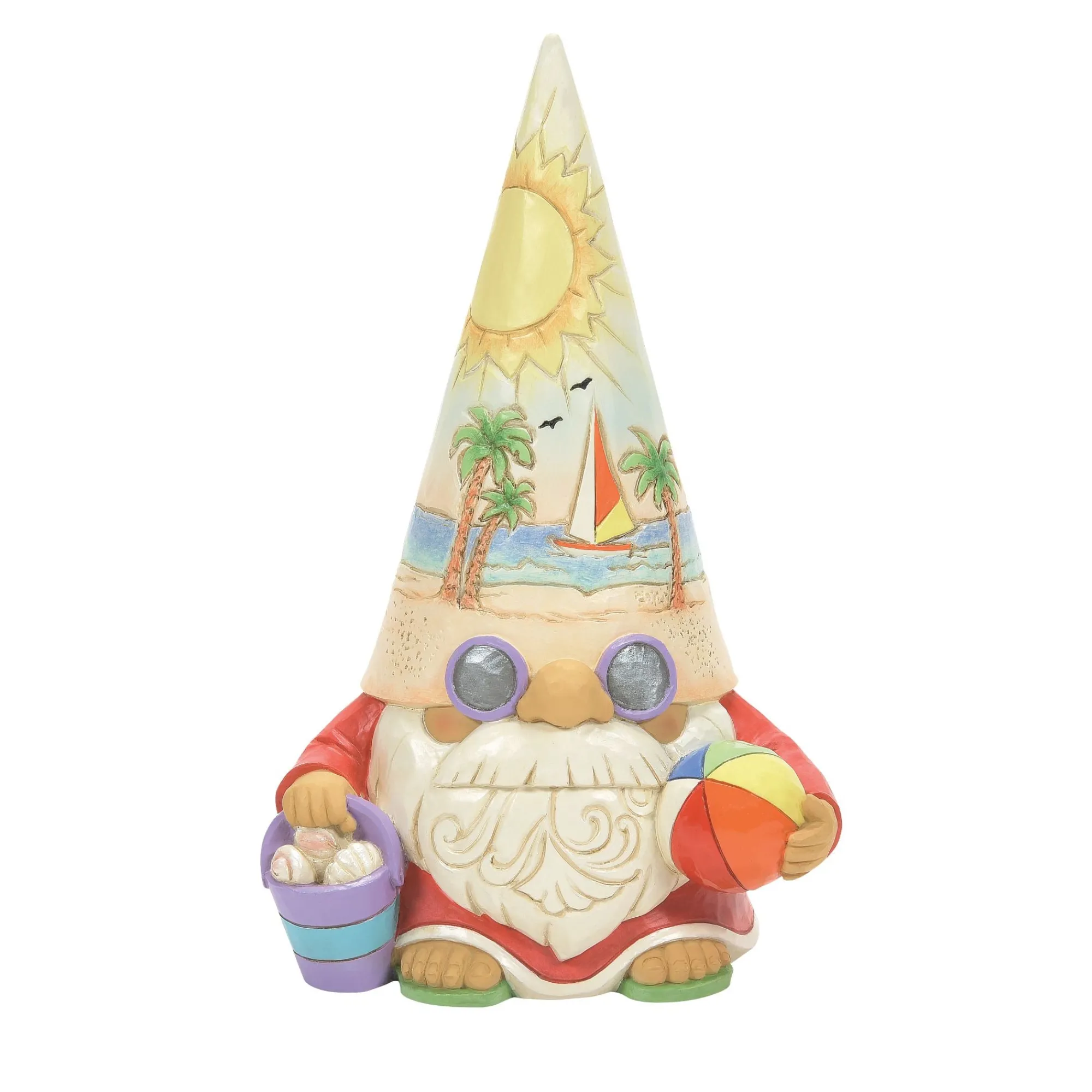 Enesco Gift Figurines | Coastal Gnome Beachball Fig