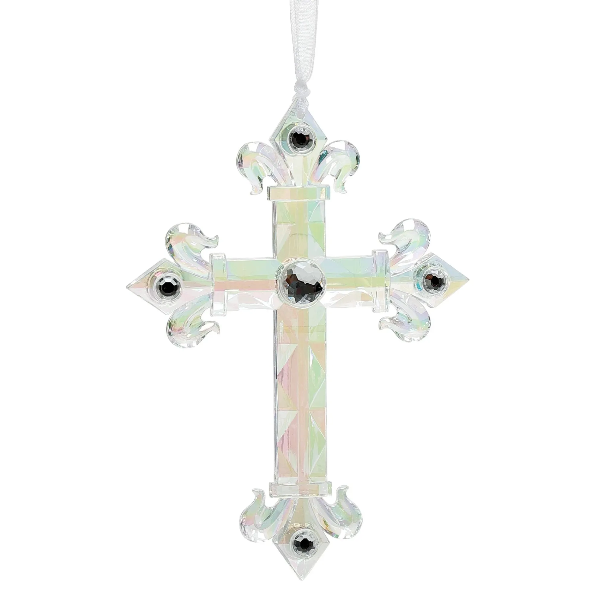 Enesco Gift Ornaments | Cross Orn, 3 Asst