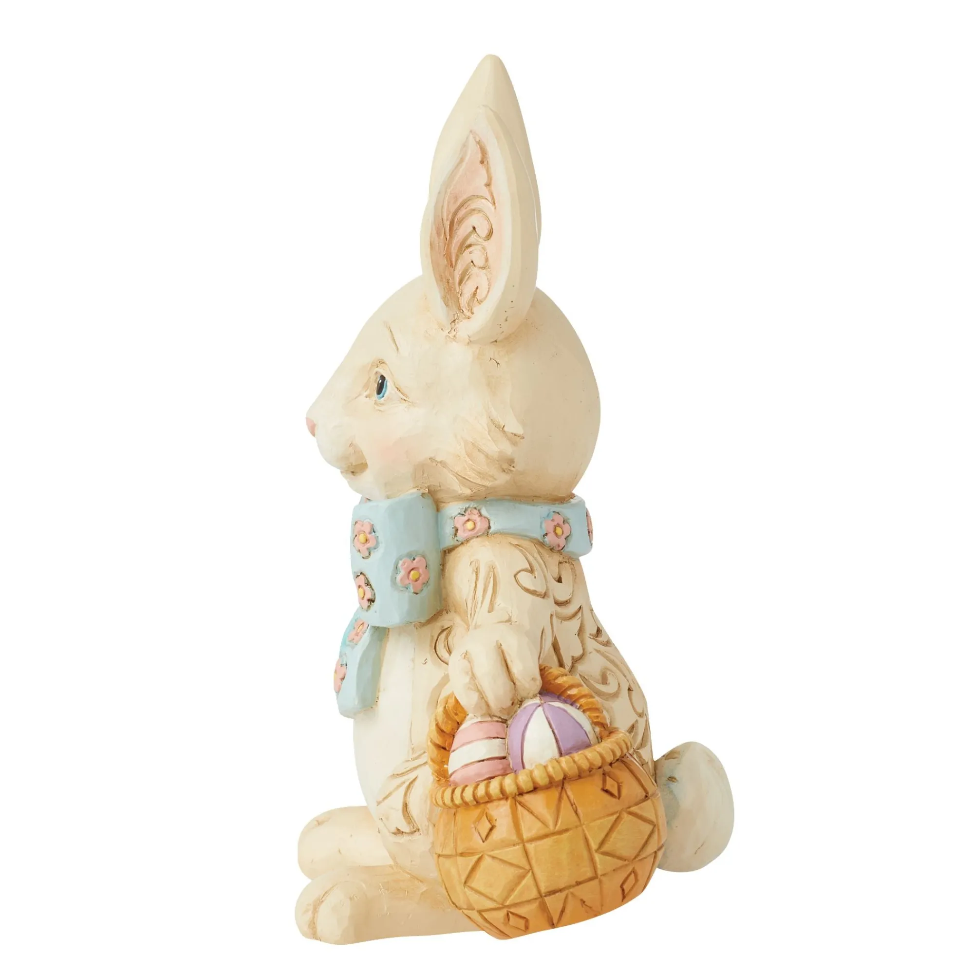 Enesco Gift Figurines | Easter Bunny with Bow Pint Fig