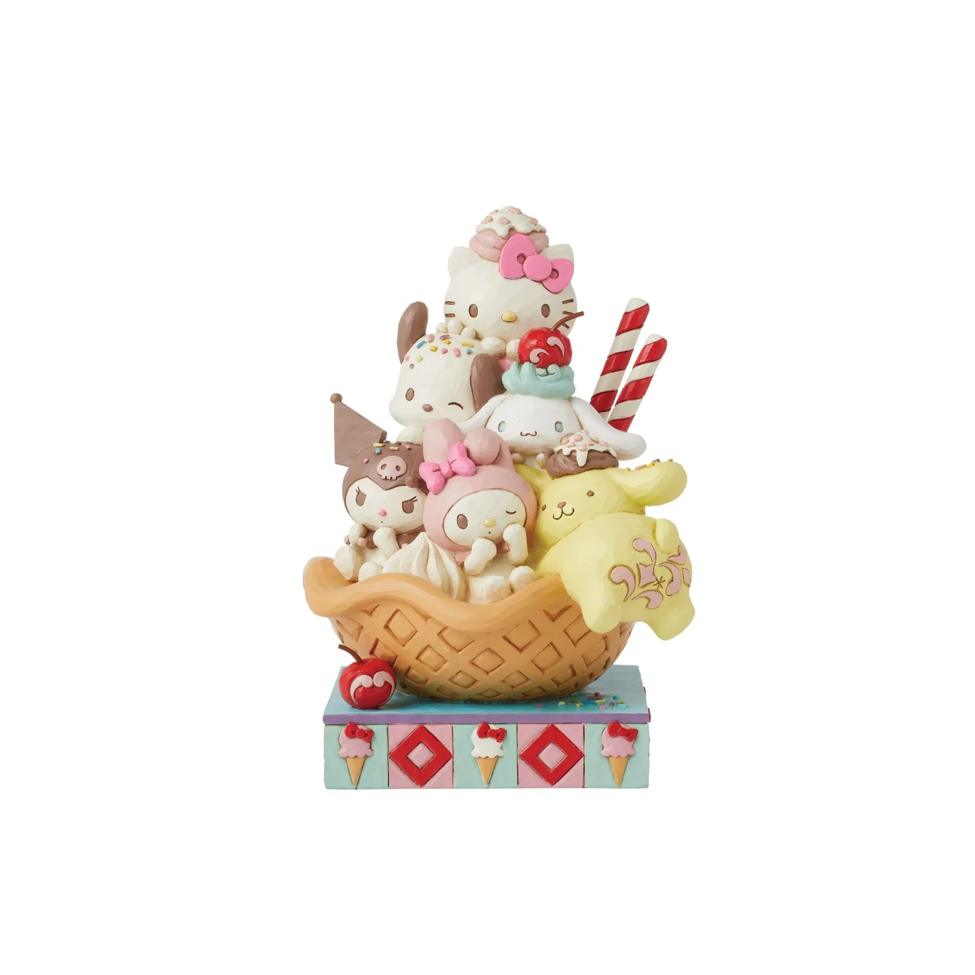 Enesco Gift Figurines | Hello Kitty & Friends Waffle