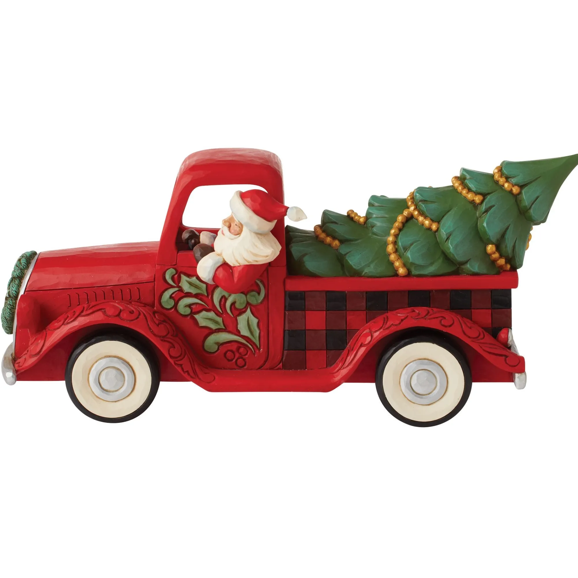 Enesco Gift Figurines | Santas | Highland Glen Santa Truck Fig