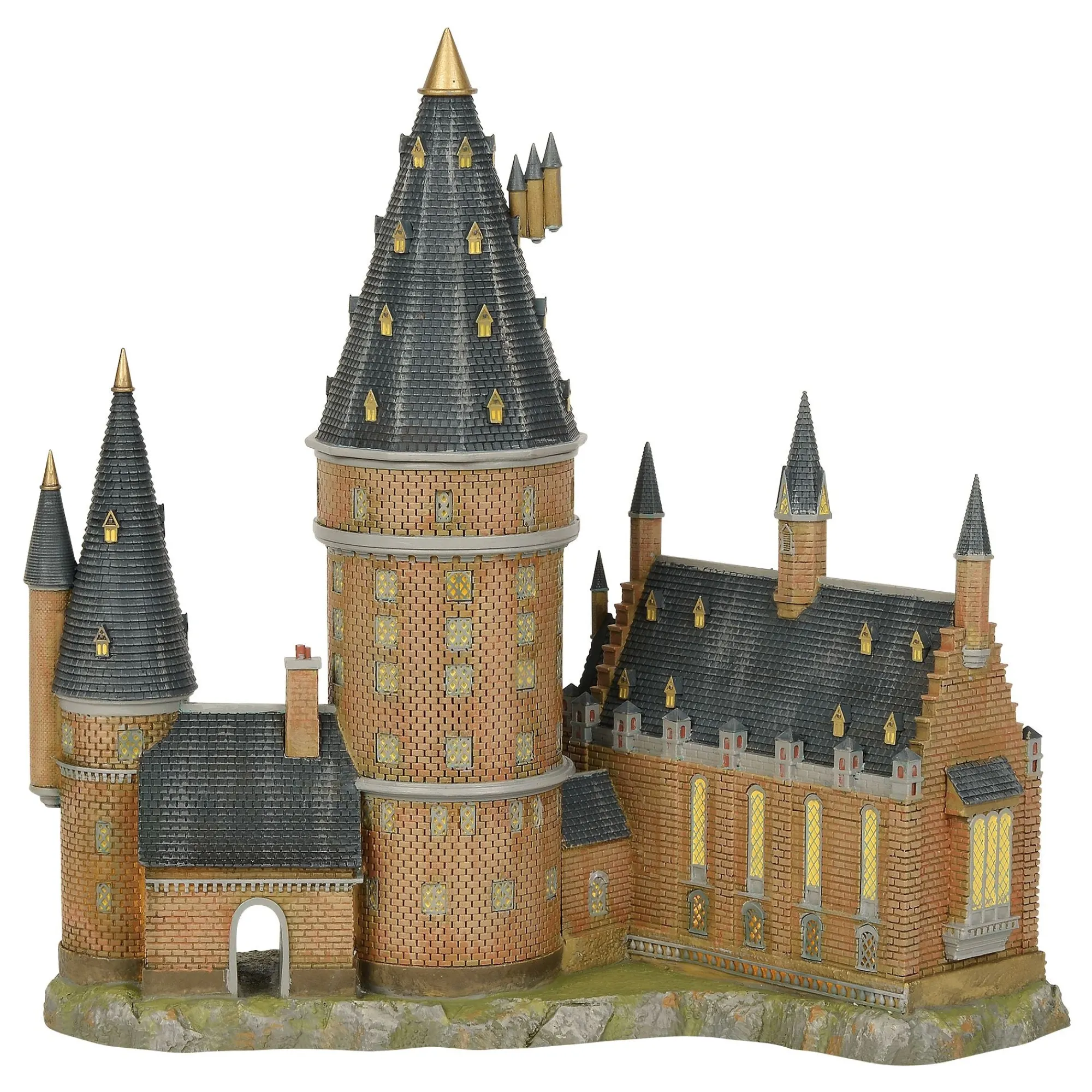Department 56 Village Lighted Buildings | Hogwarts Great Hall & Tower