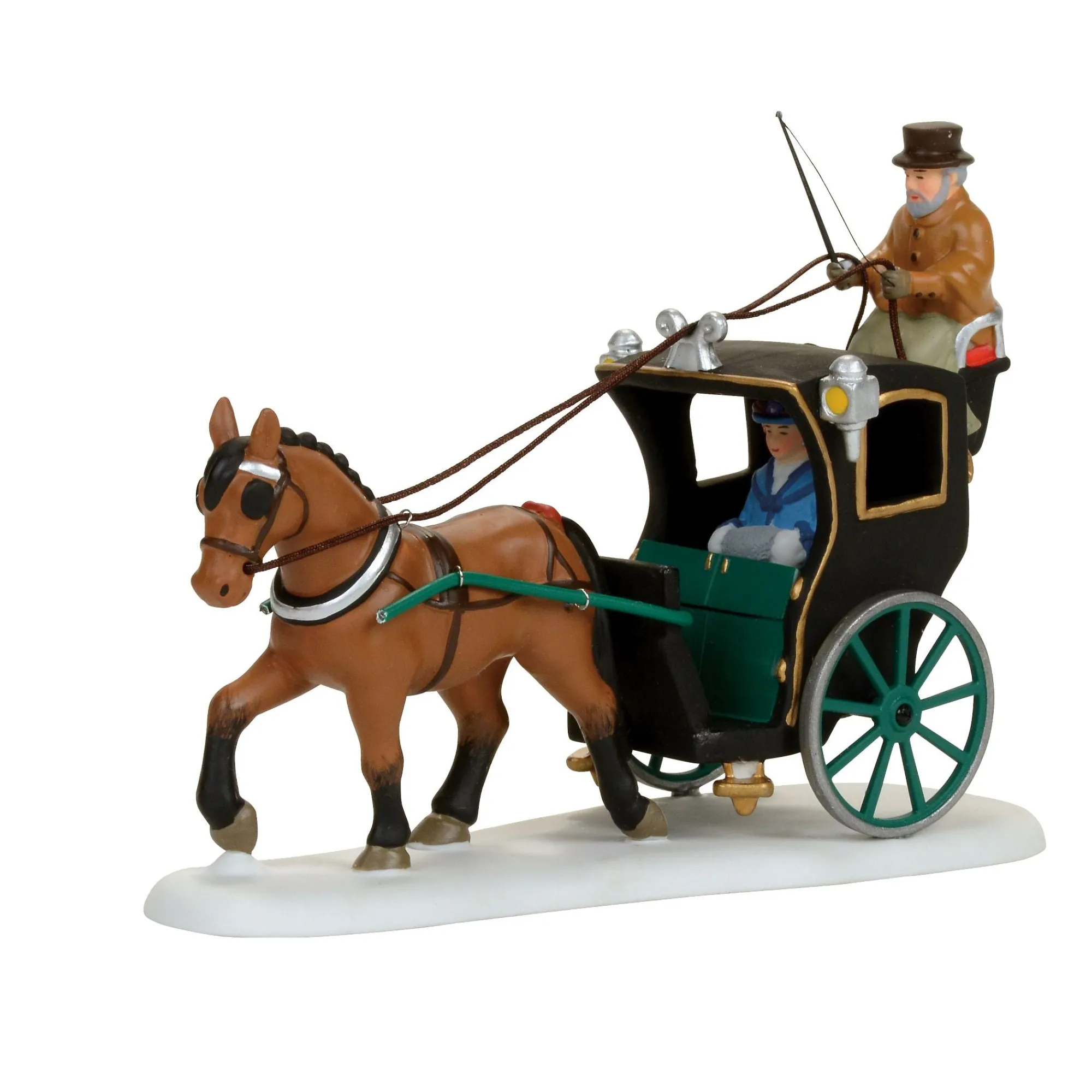Department 56 Village Parts And Accessories | Holiday Cab Ride