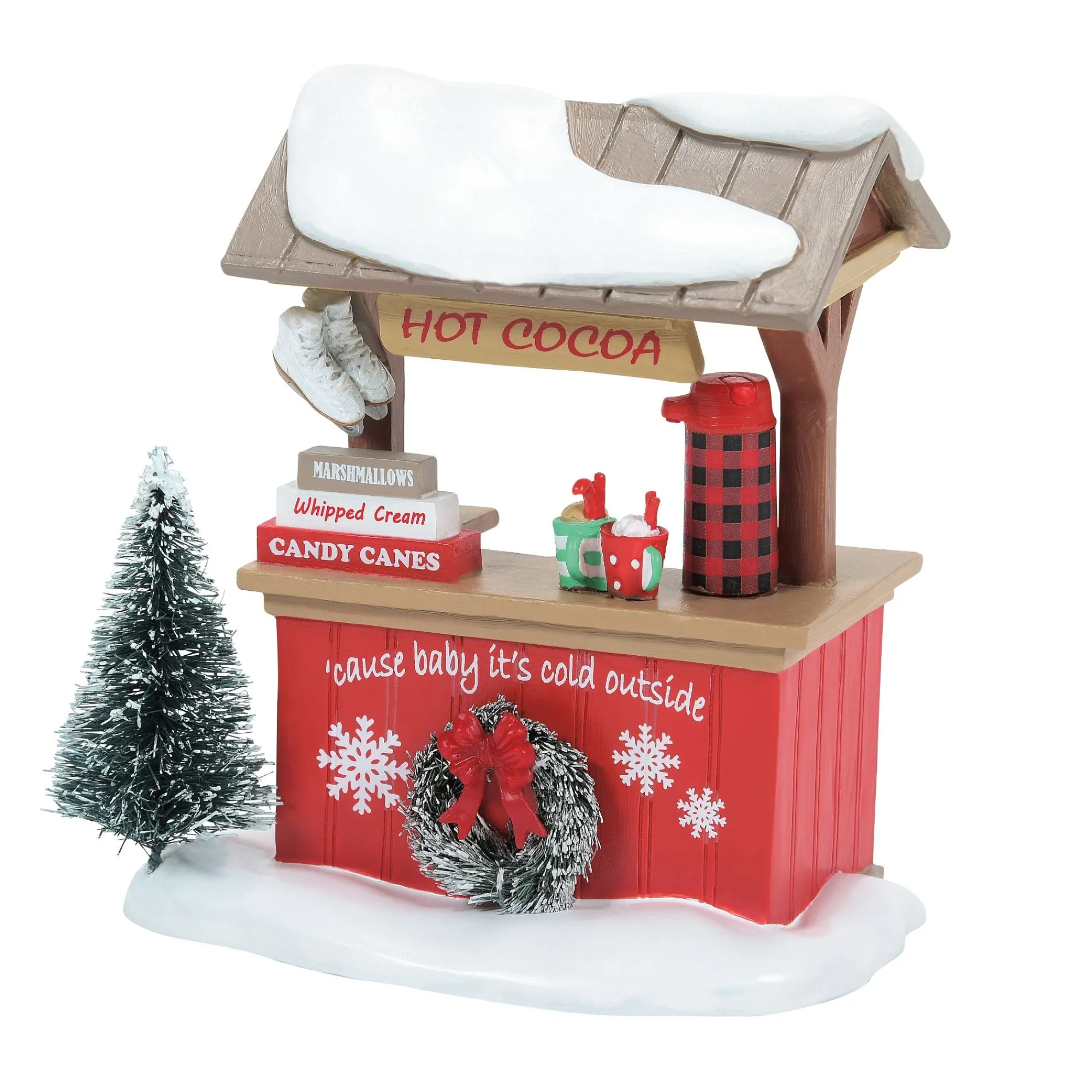 Department 56 Village Parts And Accessories | Hot Cocoa Stand