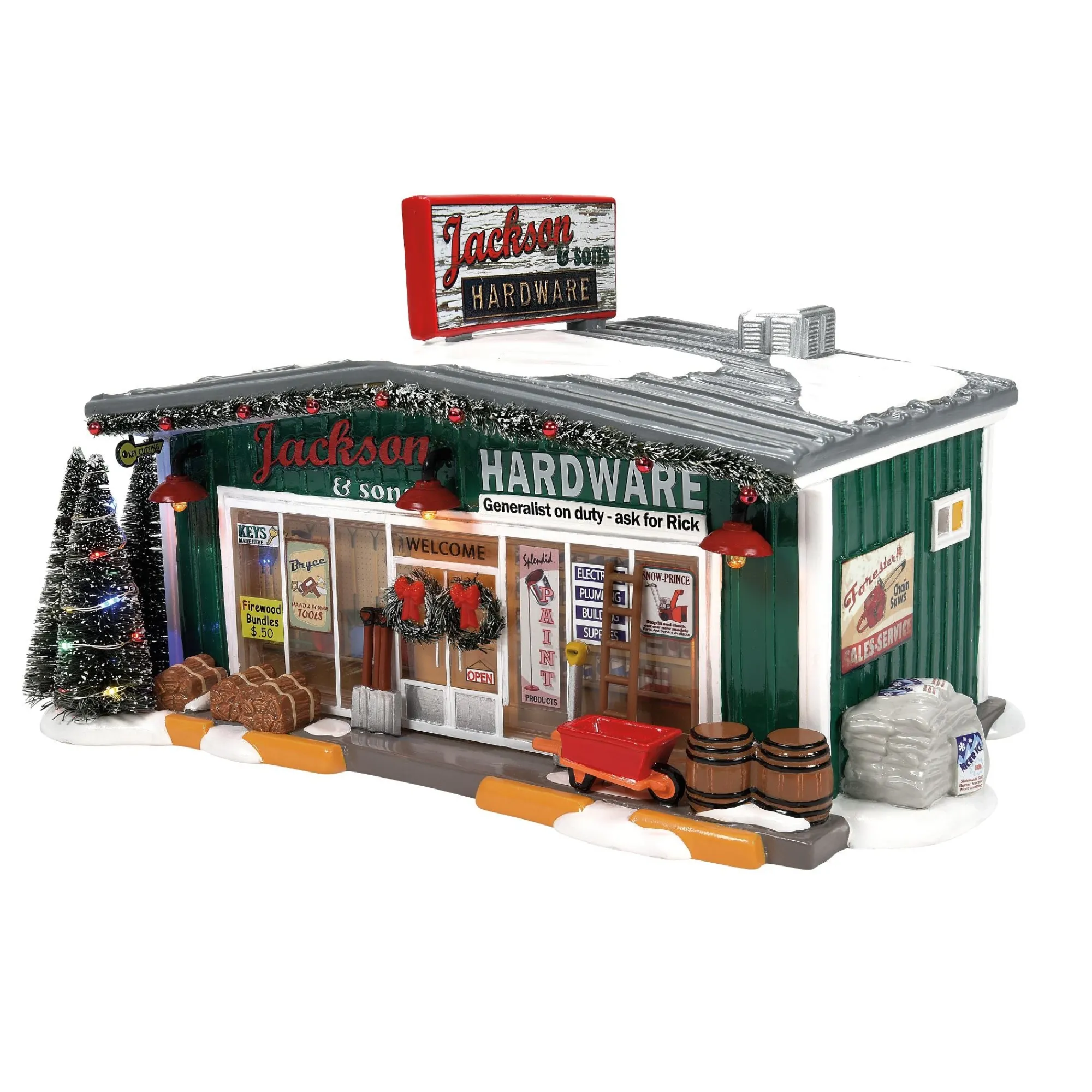 Department 56 Village Lighted Buildings | Jackson & Sons Hardware