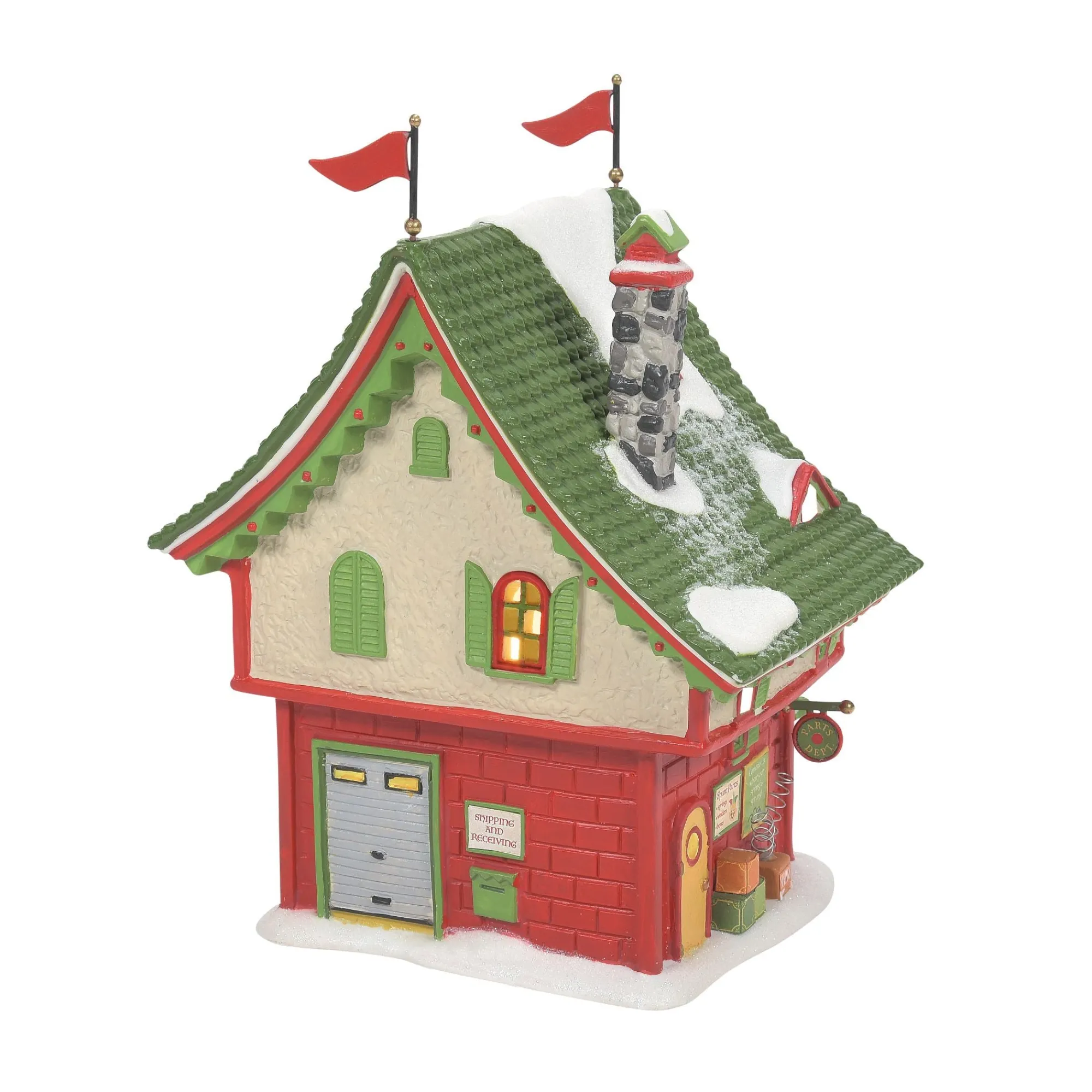 Department 56 Village Lighted Buildings | Jacques Jack In The Box Shop