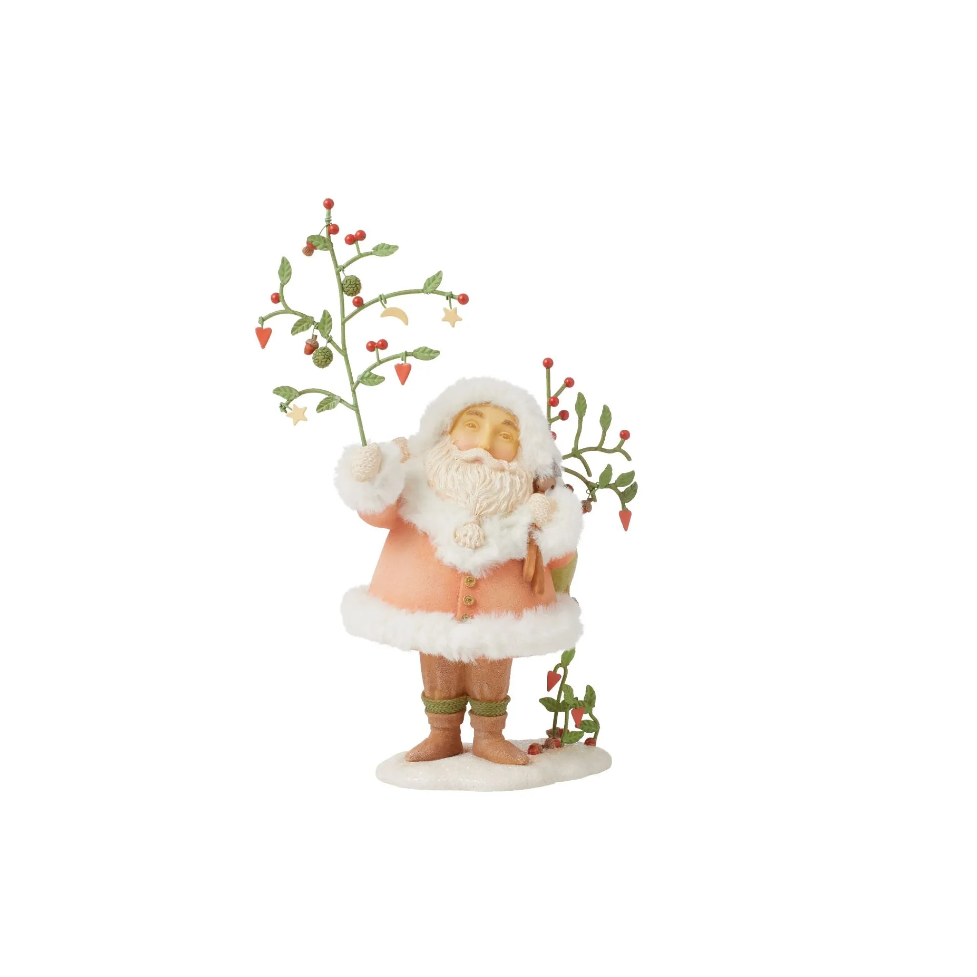 Enesco Gift Figurines | Santas | Karen Hahn's "Nature Santa"