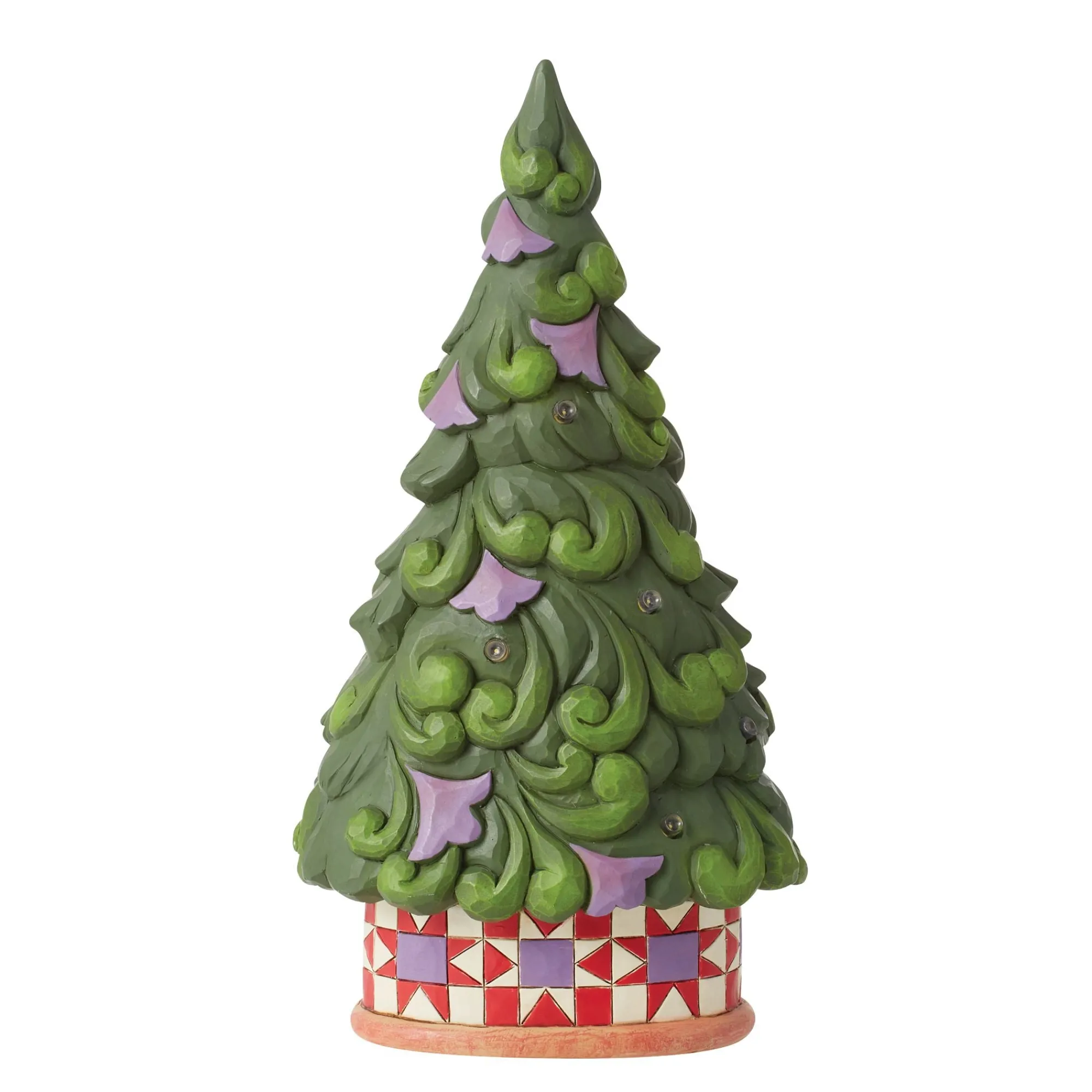 Enesco Gift Figurines | LED Tree Star Pattern Base