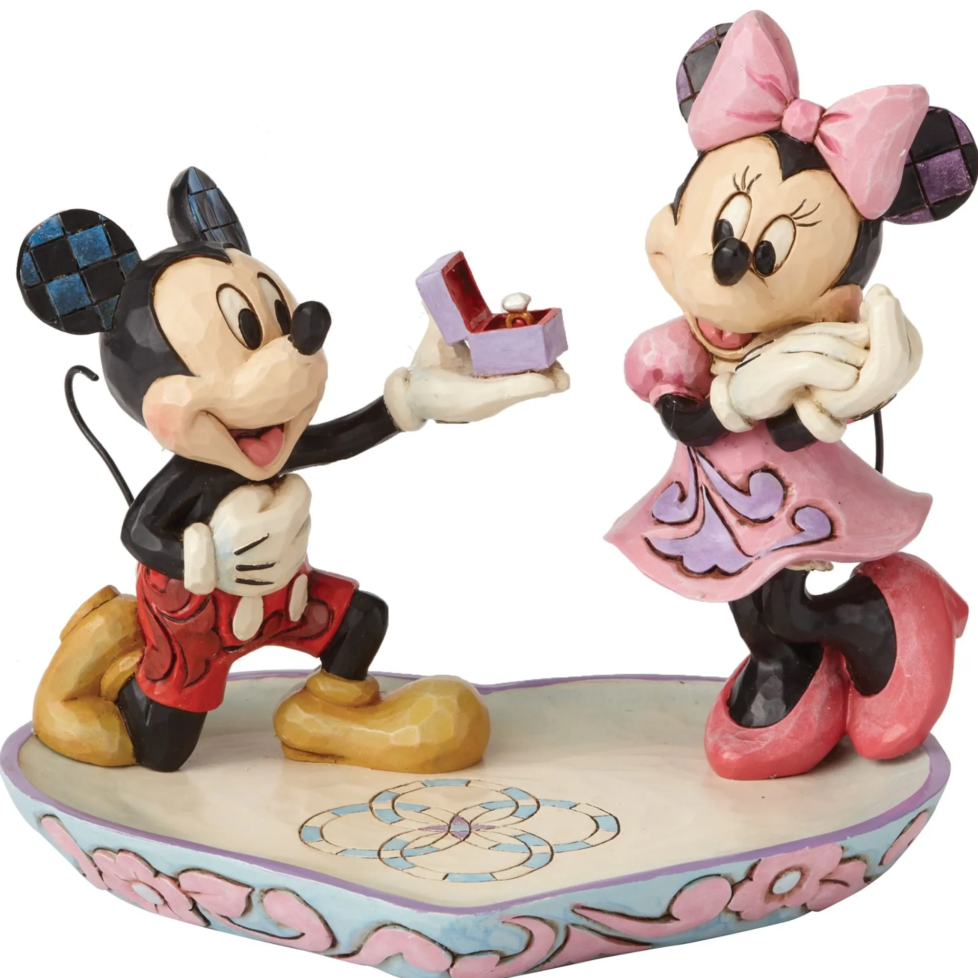 Enesco Gift Figurines | Mickey & Minnie Ring Dish