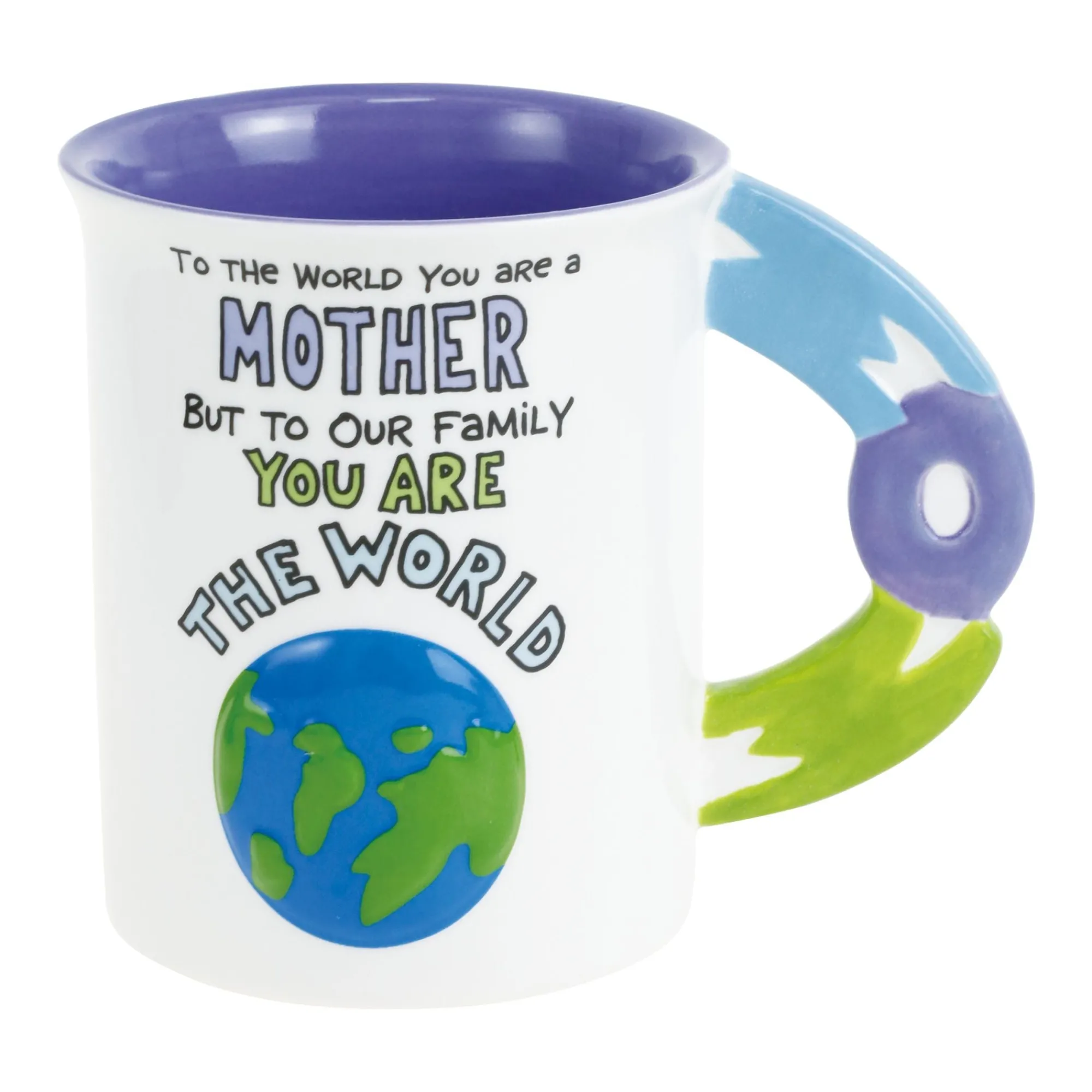 Enesco Gift Mugs | Drinkware | Mom World Sculpted Mug
