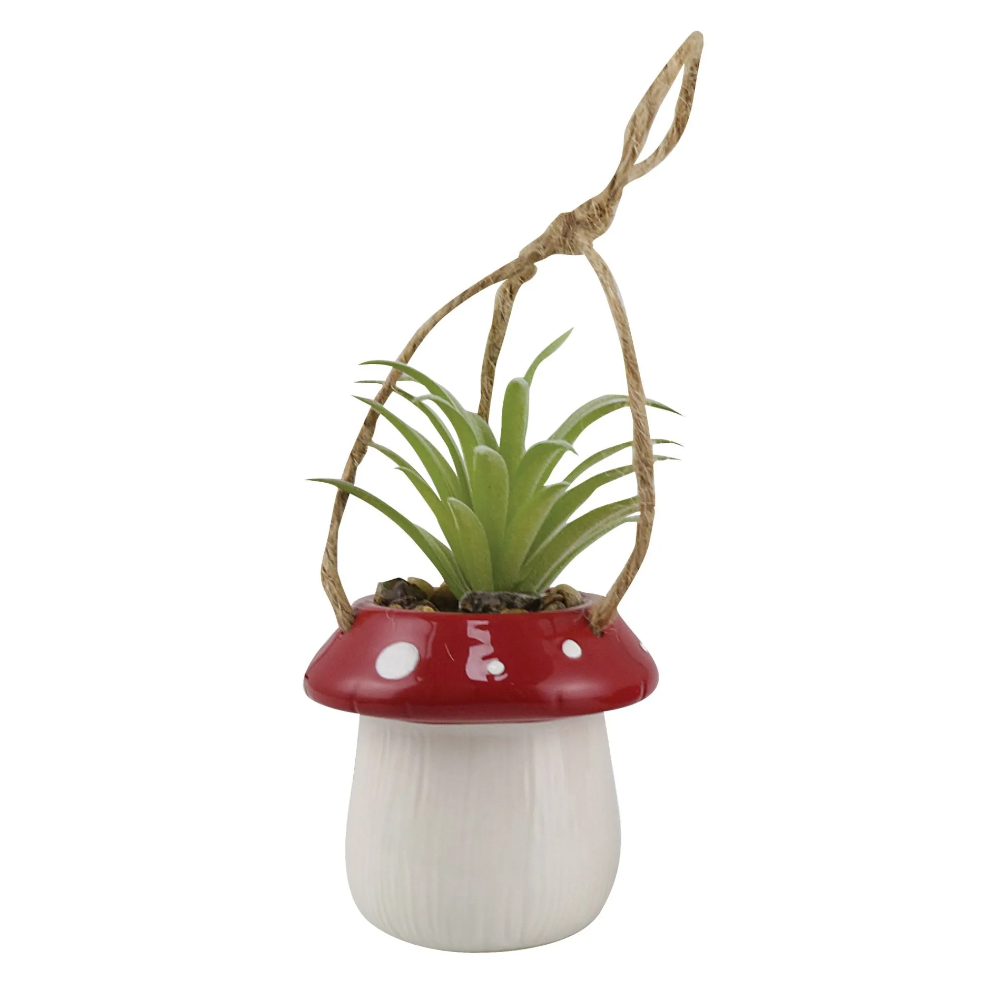 Enesco Gift Mushrooms | Mushroom Hangng Planter Plant