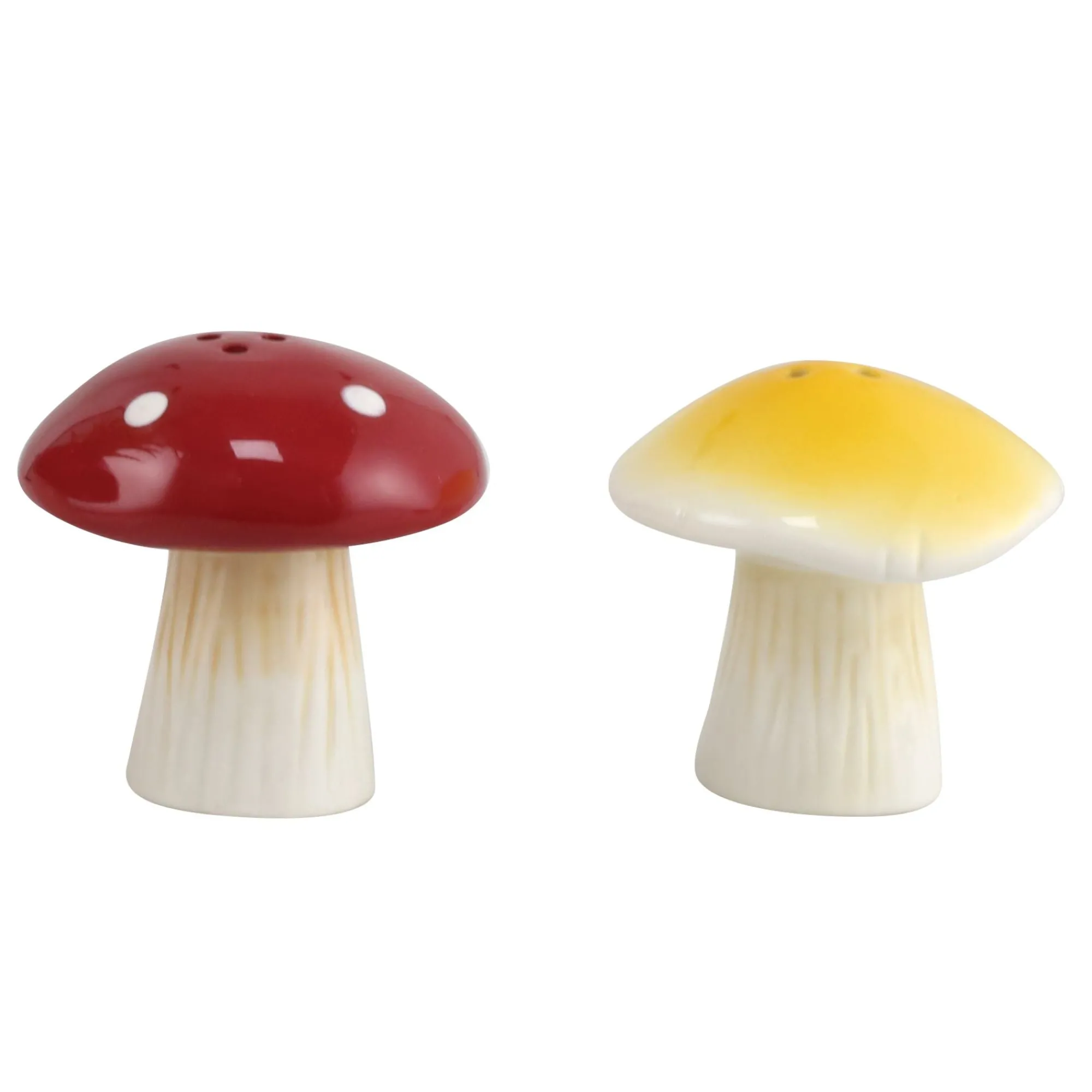 Enesco Gift Mushrooms | Mushroom Salt and Pepper Set