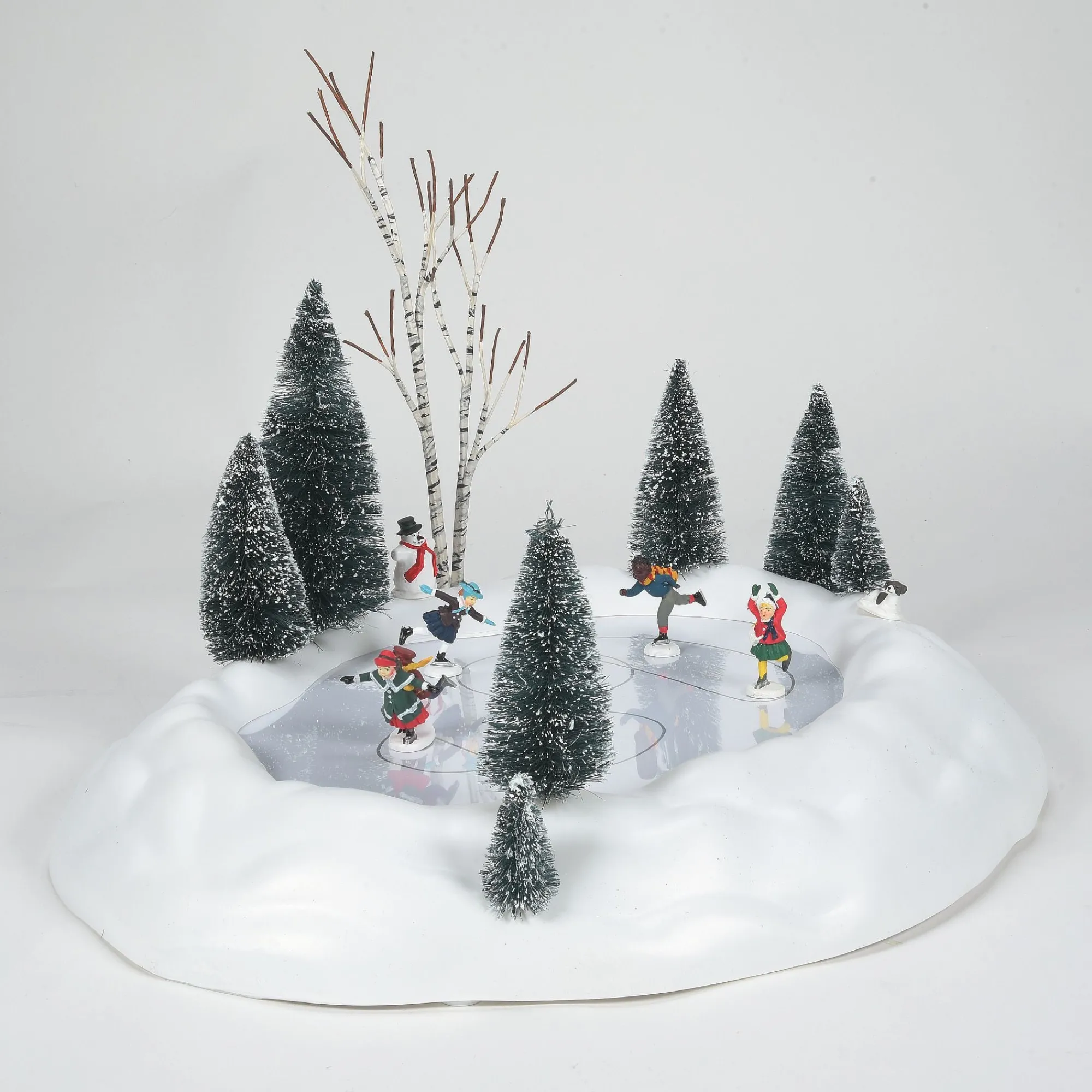Department 56 Village Parts And Accessories | New Animated Skating Pond