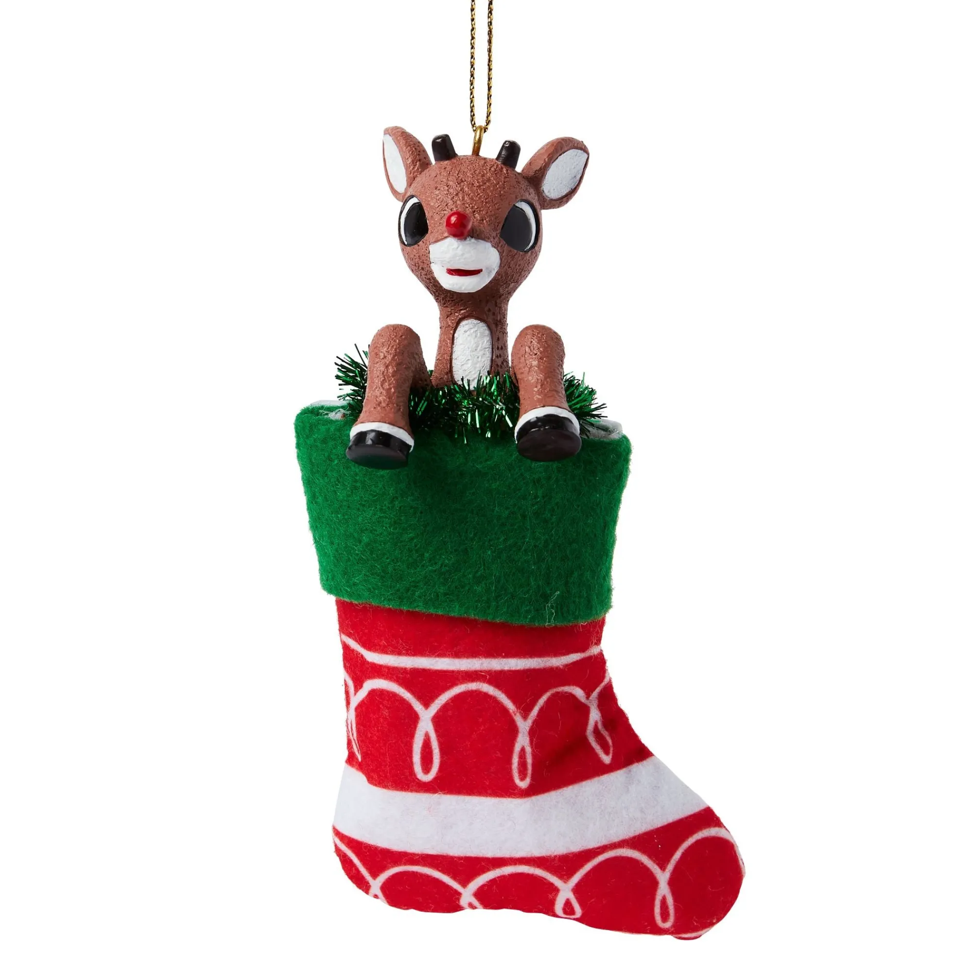 Department 56 Ornaments | Rudolph in Stocking Ornament