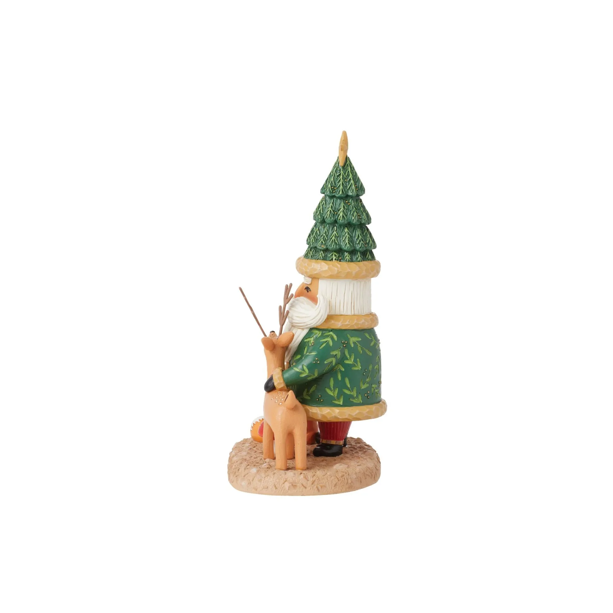 Enesco Gift Figurines | Santas | Santa and Forest Friends Fig