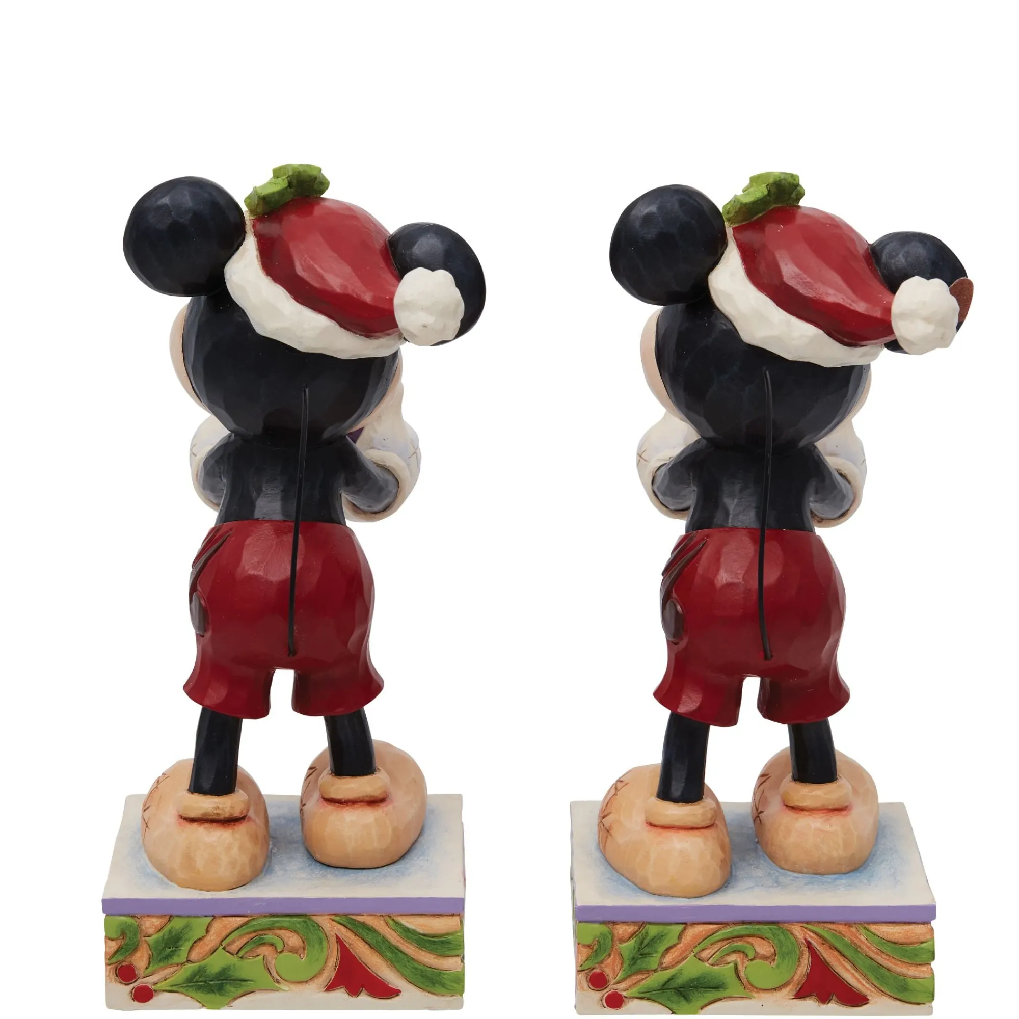 Enesco Gift Figurines | Santas | Santa Mickey with Gift