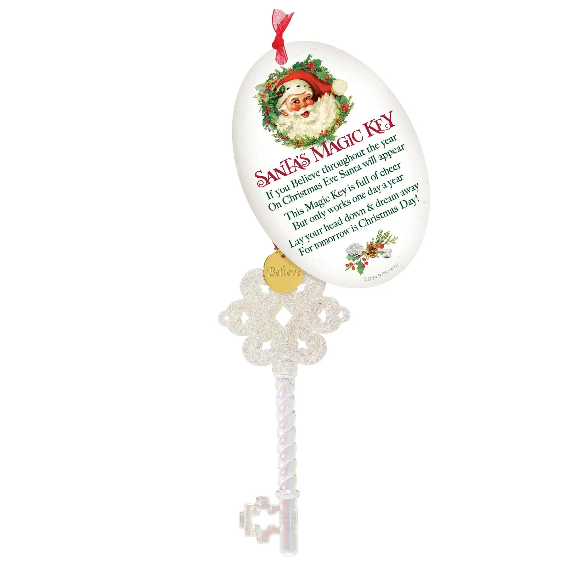 Enesco Gift Ornaments | Santa's Magic Key Ornament