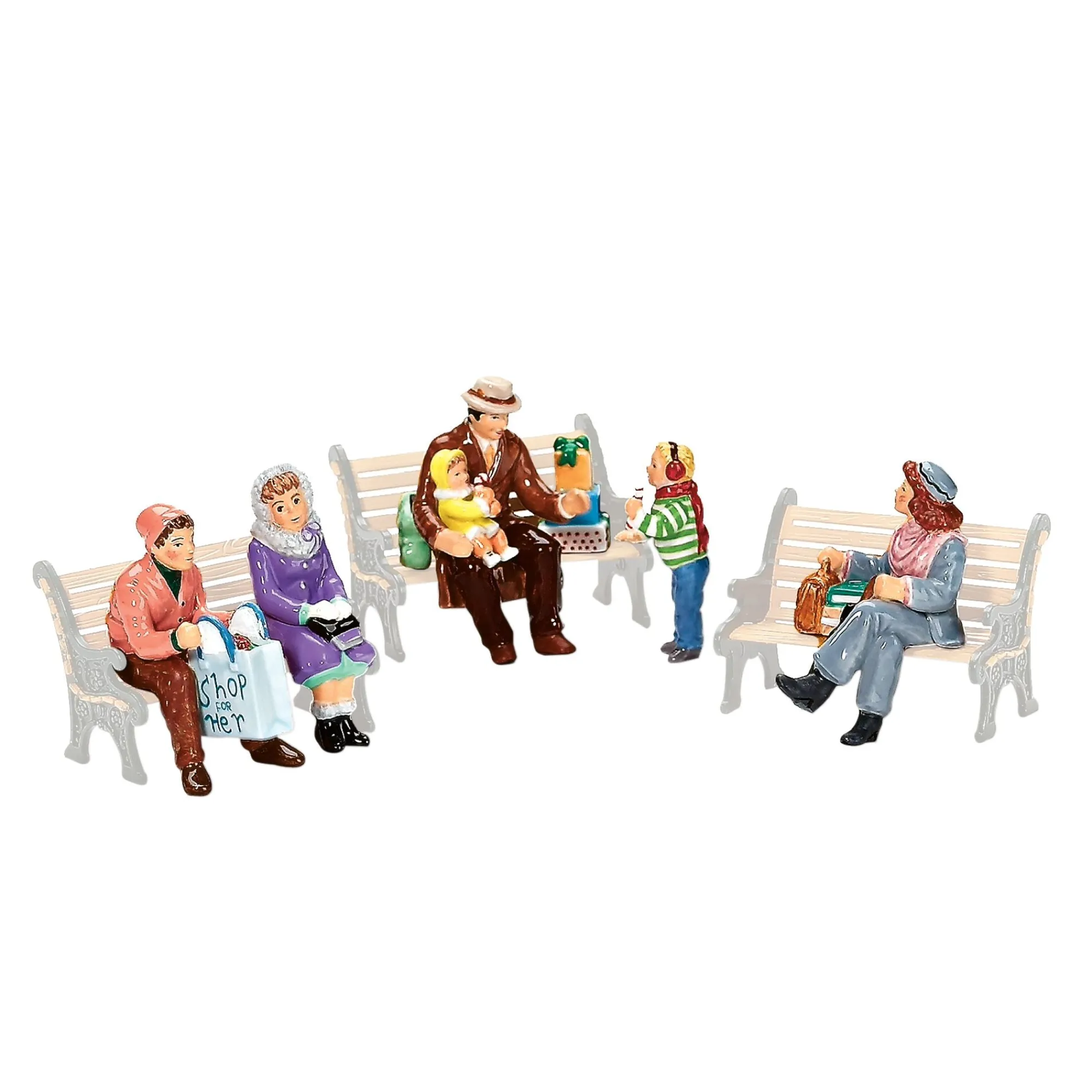 Department 56 Village Parts And Accessories | Sitting In The Village