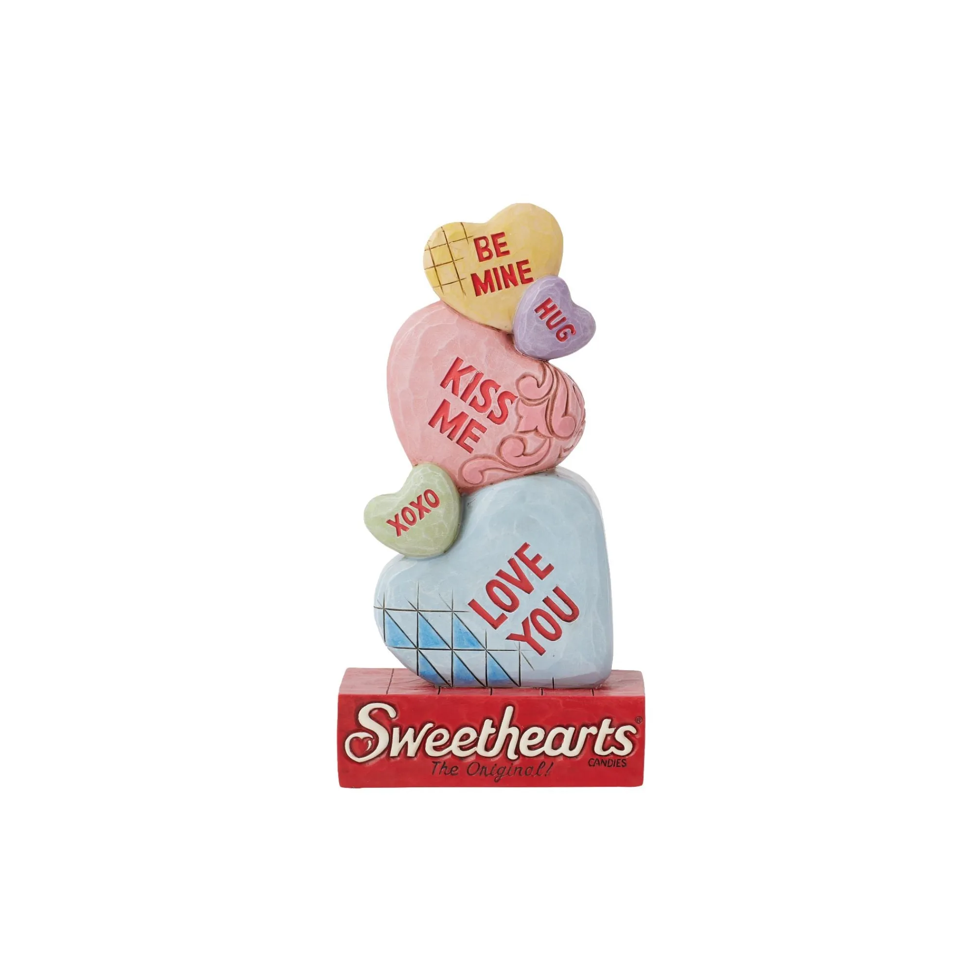 Enesco Gift Figurines | Stacked Message Hearts