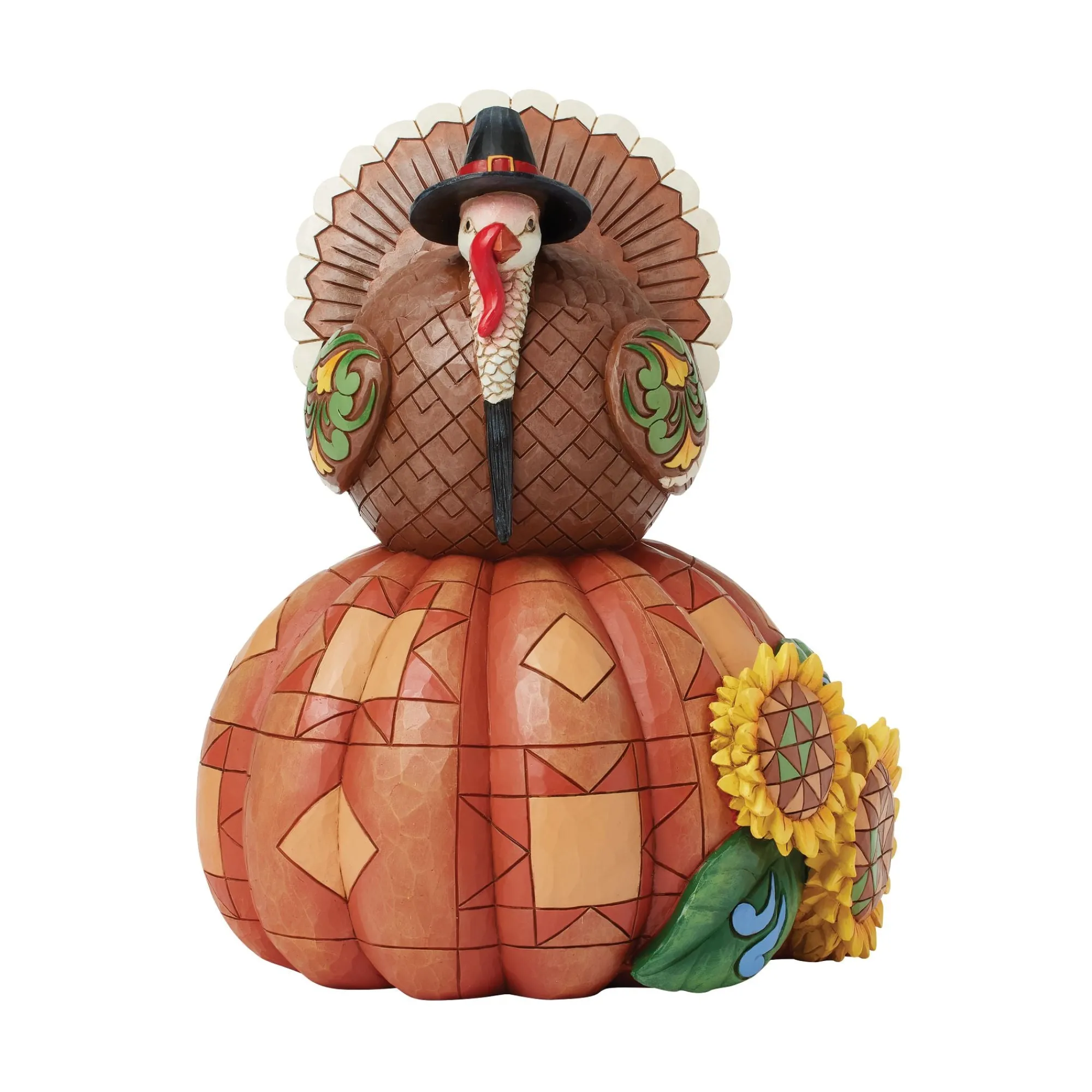 Enesco Gift Figurines | Turkey Pumpkin Sunflower Fig