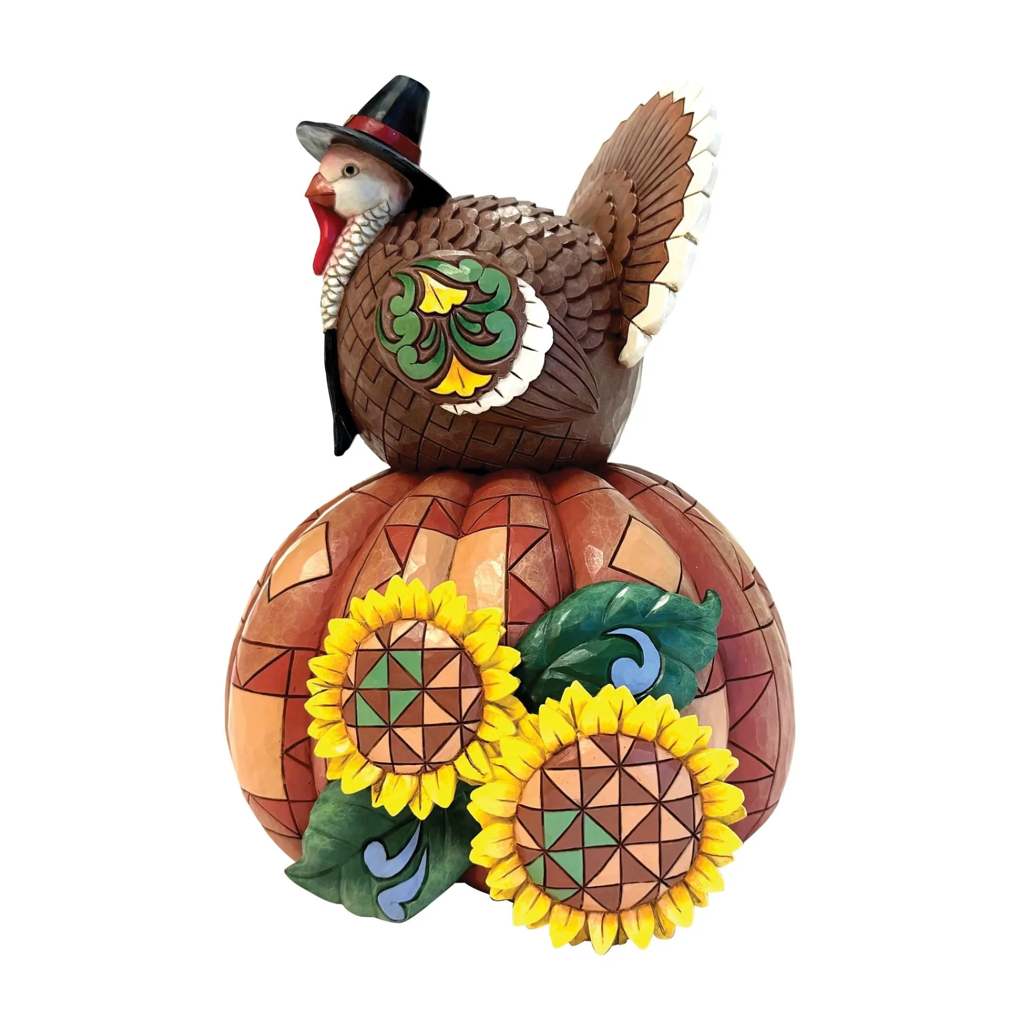 Enesco Gift Figurines | Turkey Pumpkin Sunflower Fig