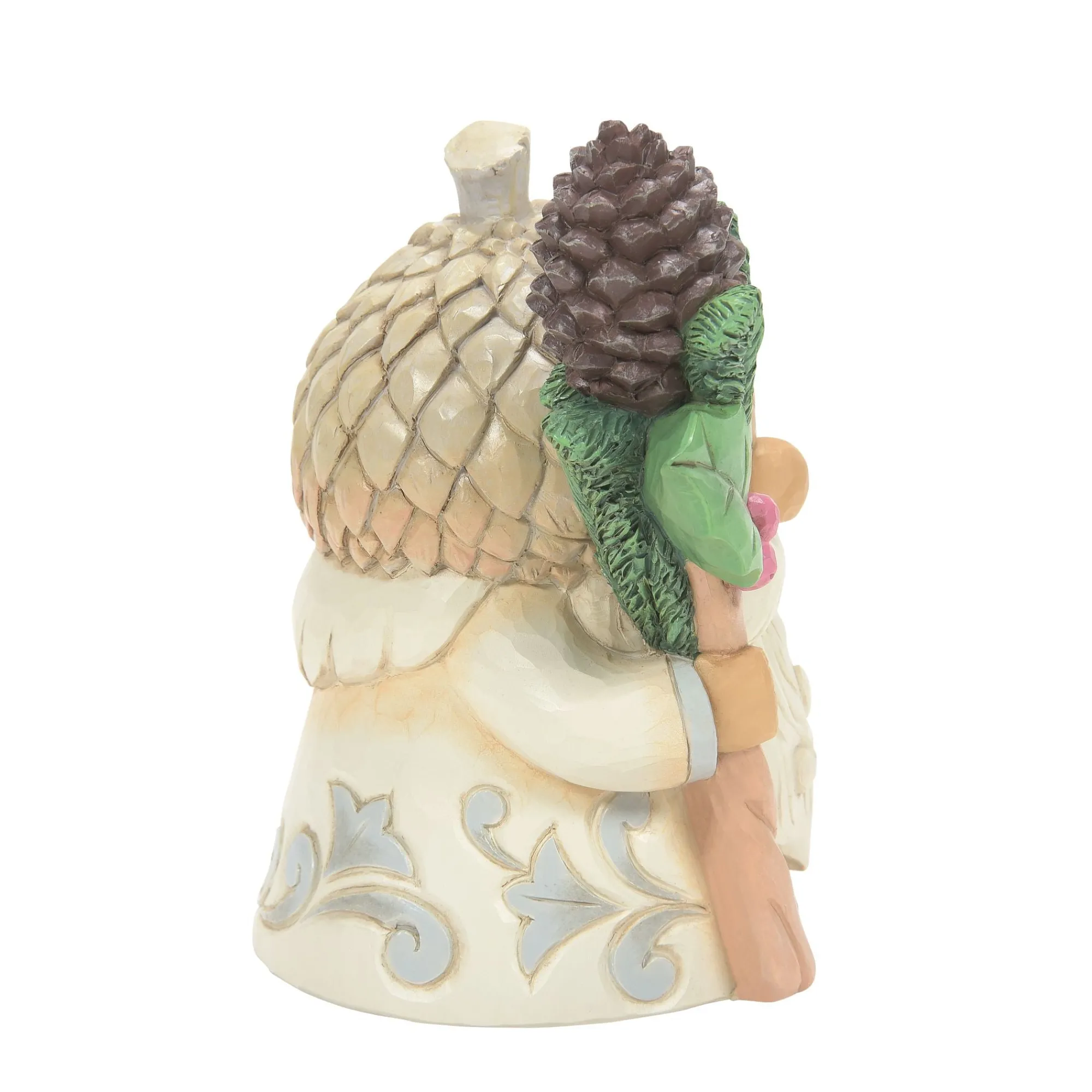 Enesco Gift Figurines | White Woodland Gnome Acorn Hat