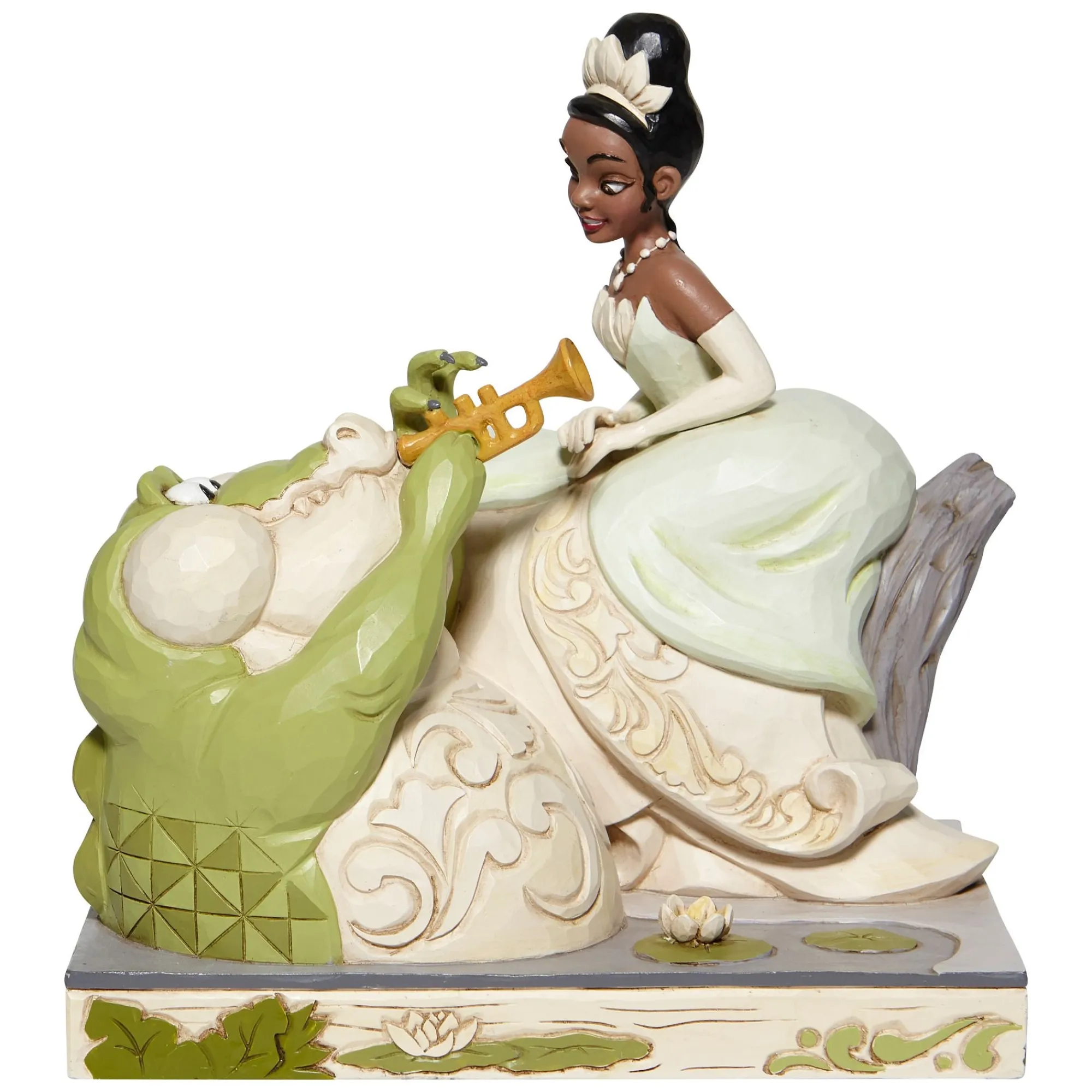 Enesco Gift Figurines | White Woodland Tiana w/Louie